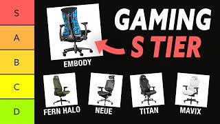 We Ranked 12 Gaming Chairs Best Office Chair Tier List [upl. by Bendick]