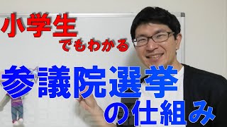 参議院選挙の仕組みを世界一わかりやすく説明してみた [upl. by Sesylu]