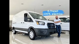 Nueva Ford ETransit La primer Cargo Van 100 eléctrica en México [upl. by Kcira]