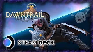 Final Fantasy XIV Dawntrail Steam Deck  Continuing on with story [upl. by Emeric]