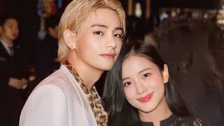 Taehyung and jisoos SECRET INTERACTION at frieze seoul 2023 paradise night art [upl. by Mcclelland296]