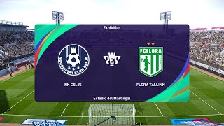 NK Celje vs Flora Tallinn 16072024 UEFA Champions League PES 2021 [upl. by Sedgewinn]