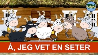 Å jeg vet en seter  Margrethe Munthe  Norske barnesanger [upl. by Leandre855]