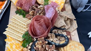 Super easy how to make salami roses for your charcuterie boards [upl. by Hertzfeld]