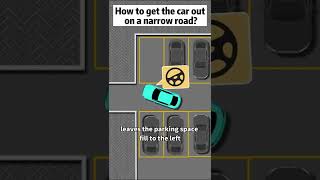 How to get a car out of a tight parking spaceshorts car driving [upl. by Kendal]