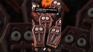 Halloween treat ideas Halloween party snacks ideas Spooky Cookie Ideas halloweenfoodideas [upl. by Kearney]