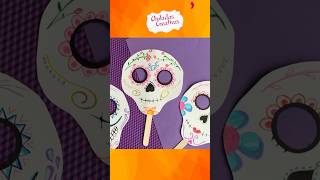 Máscaras de catrina hecha con cartulinas y colores ideasdiademuertos manualidades halloweendiy [upl. by Undine]