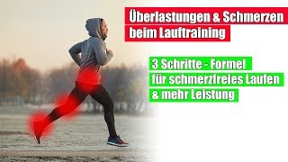 Lauftechnik verbessern  3 Schritte zu mehr Leistung amp Schmerzfreiheit  Gesund Laufen [upl. by Echo]