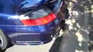 Amazing Porsche 996 Carrera 4S exhaust sound [upl. by Bilbe]