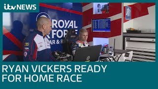 Ryan Vickers prepares for British Superbike Snetterton meeting  ITV News [upl. by Hpejsoj]