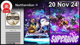 THE DLES  Dimensionals  SUPERVIVE  20 Nov 2024  Northernlion VODs No chat [upl. by Lyret]