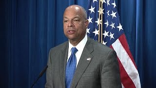 Statement By Secretary Jeh C Johnson On The Passage Of A FullYear Appropriations Bill For DHS [upl. by Letsirc]