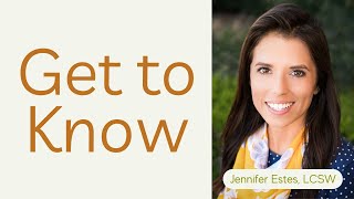 Meet Jennifer Estes LCSW at Palo Alto Therapy [upl. by Lavinia]