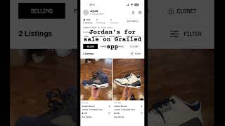 Jordan’s on Grailed app user name alguld [upl. by Ajin]