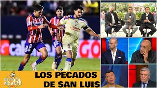 AMÉRICA derrotó a SAN LUIS en fase regular ¿Qué debe cambiar el local en la ida  Futbol Picante [upl. by Yren]