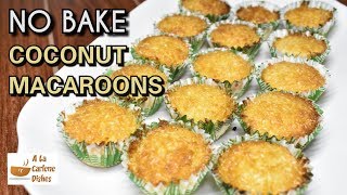 No Bake Coconut Macaroons [upl. by Yruam294]