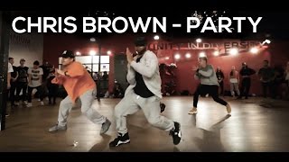 quotPARTYquot Chris Brown ft Gucci Mane amp Usher  Dance Choreography by Hollywood [upl. by Saffren657]