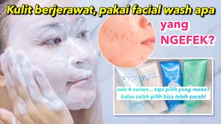 Rekomendasi Facial Wash yg Tepat utk Kulit Berjerawat Tips pilih varian SENKA sesuai jenis kulit [upl. by Yeltihw]