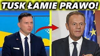 TUSK ŁAMIE PRAWO MENTZEN NIE OWIJA W BAWEŁNĘ [upl. by Ynahirb376]