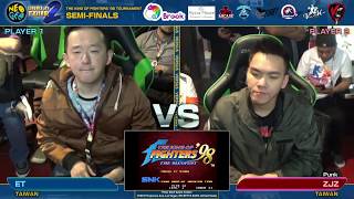 ET vs ZJZ 曾家鎮  KOF 98 Neo Geo World Tour Season 2 Las Vegas Stop Winners Final [upl. by Ylrrad]