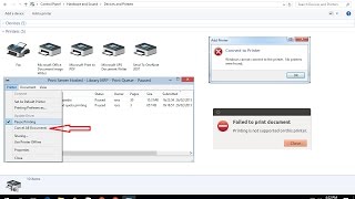 How to Fix All Printer Printing Issues In Windows PC Easy [upl. by Minabe]