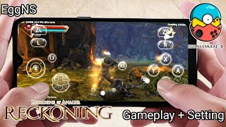 Kingdoms of Amalur ReReckoning Switch  EggNS  Gameplay amp Setting  Poco F4 [upl. by Anolahs]