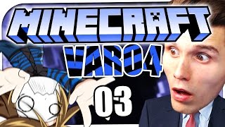 MINECRAFT VARO 4 ☆ 03  MEIN STURZ IN DIE TIEFE  KürbisTumor [upl. by Philine]