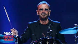 WATCH Beatles drummer Ringo Starr on his drumming philosophy [upl. by Ahsitahs]