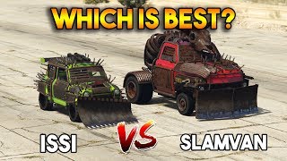 GTA 5 ONLINE  ISSI vs SLAMVAN WHICH IS BEST [upl. by Rehpotsrihc]