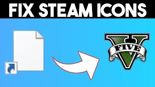 Fix Icons not Showing on Steam Games 2024 [upl. by Goff886]