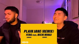 AUSSIES react to AAP Ferg  Plain Jane REMIX Official Audio ft Nicki Minaj [upl. by Mariandi]