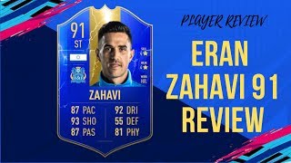 Eran Zahavi TOTS 91 REVIEW FIFA 19 [upl. by Rehposirhc]