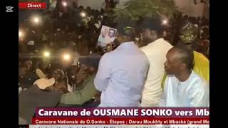 La caravane dousmane sonko a mbacké [upl. by Llevert]