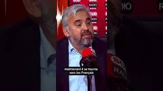 Alexis Corbière était ce matin linvité politique de JeanJacques Bourdin sur Sud Radio [upl. by Htevi561]