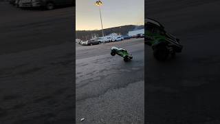 New Traxxas Maxx Slash 6s wheelie and Drag [upl. by Pitchford]