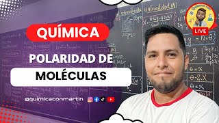 POLARIDAD DE MOLÉCULAS FUERZAS INTERMOLECULARES [upl. by Nitsid]