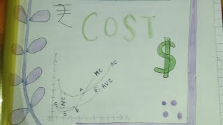 Economics project on topic cost class 11 [upl. by Dubenko]