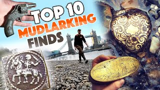 TOP 10 Mudlarking Finds in 10 YEARS  GUNS GOLD and Good stuff [upl. by Sabra]