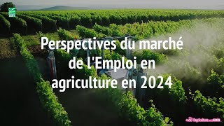 Les intentions d’embauche en agriculture en 2024 [upl. by Fania]