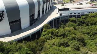 Estádio do Galão da Massa 28112024 Montagem da Cerca finalizada Campo Esplanada [upl. by Roper]