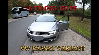 2022 Volkswagen Passat Variant 16 TDI DSG 120 PS review [upl. by Bremer]