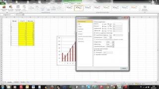 Klimadiagramm mit Excel erstellen [upl. by Bruyn]