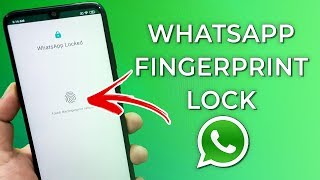 How to Use WHATSAPP FINGERPRINT LOCK on Android [upl. by Elwee396]