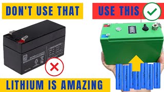 12V Lithium Battery 17Ah recommended Lithiumion ✅ Dont use Lead Acid❌ [upl. by Waine]