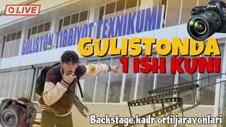 Gulistonda 1 ish kuni Syomka backstage [upl. by Reinaldo511]