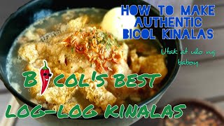 BICOLS BEST KINALAS  How to make authentic kinalas PIGs HEAD [upl. by Ahsinirt]