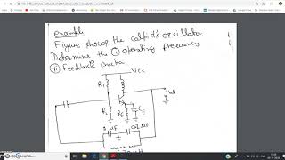 Numerical on Colpitts Oscillator [upl. by Linus442]