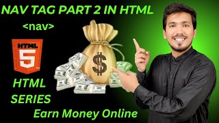 Nav Tag In HTML  Tutorial For Absolute Beginners  Hindi  Urdu [upl. by Sekoorb404]