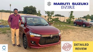 Maruti Suzuki Dzire 2024  Manual Variant Drive Review  5 star sedan marutisuzuki dzire2024 [upl. by Yelha]