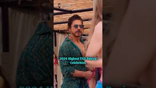 Highest Tax Paying Celebrities of India 2024 bollywood srk viratkohli salmankhan vijay [upl. by Anahoj71]